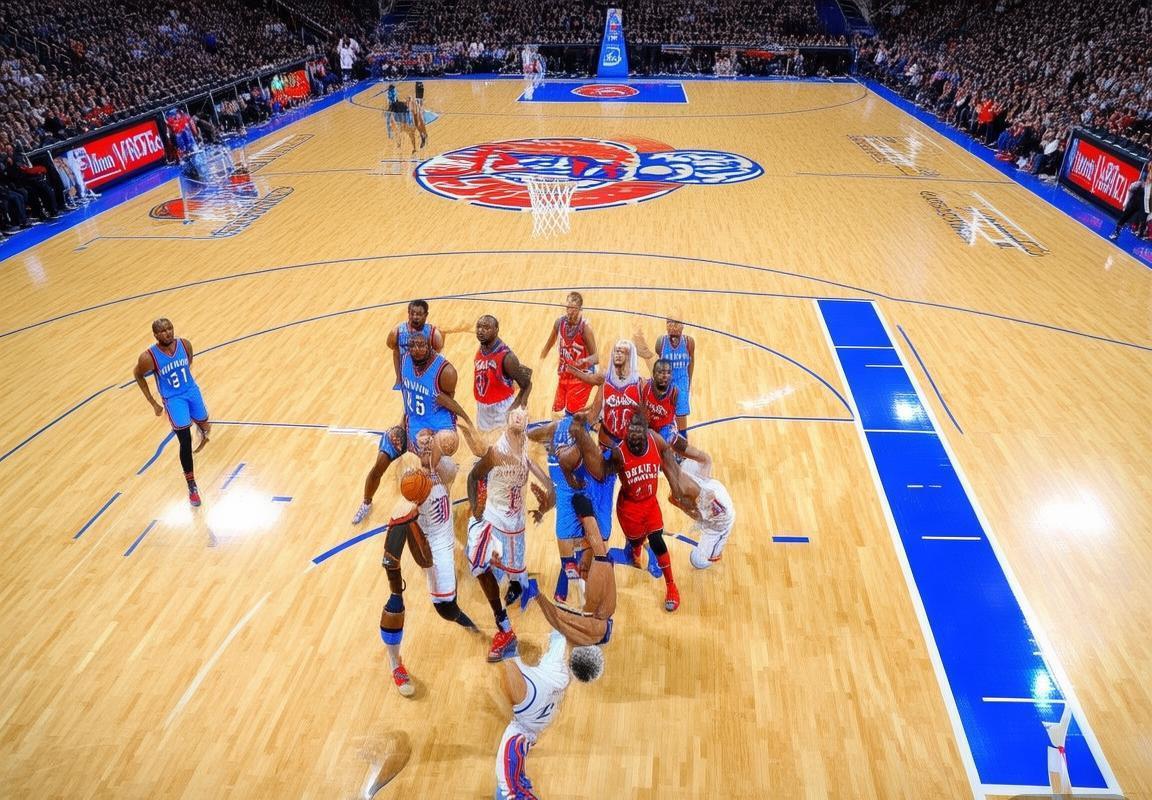 2019年NBA焦点对决：雷霆76人火花碰撞，战术解析与影响回顾(图1)