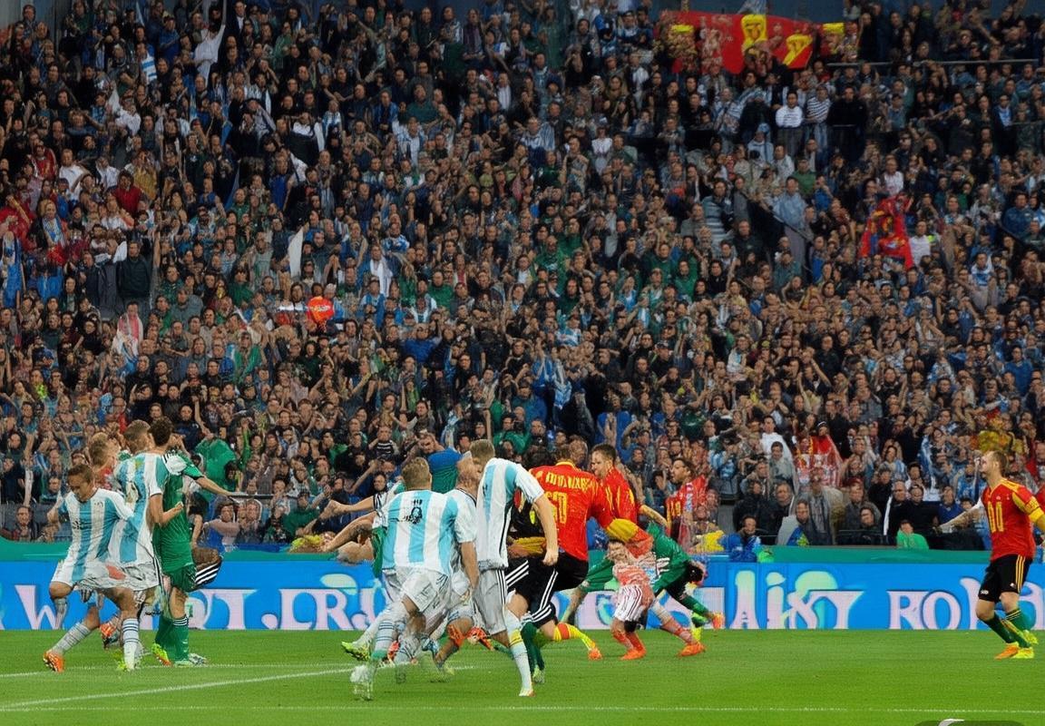 阿根廷vs西班牙：激情碰撞与智慧对决——百年足球恩怨巅峰对决(图1)